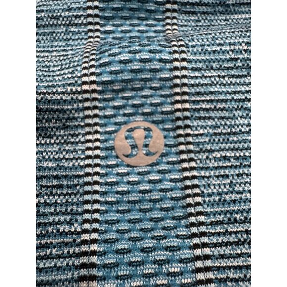 Lululemon Swiftly Tech Running Long Sleeve Crew Shirt Sz 2 Top Gym Heather Teal - Picture 3 of 4